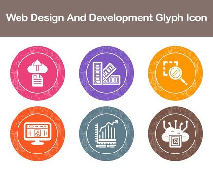 Web Design And Development Vector Icon Set