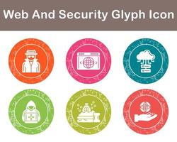 Web And Security Vector Icon Set