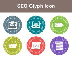 seo vector icono conjunto