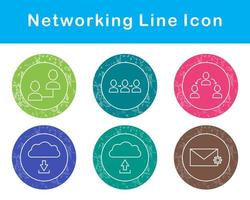 Networking Vector Icon Set