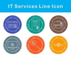 IT Services Vector Icon Set