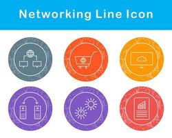 Networking Vector Icon Set