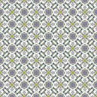 floral de punto bordado en blanco fondo.geometrico étnico oriental modelo tradicional. resumen vector ilustración. diseño para textura,tela,ropa,envoltura,decoración,bufanda,estampado.