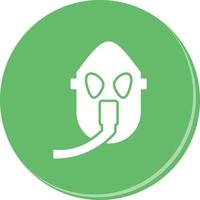 Unique Oxygen Mask Vector Icon