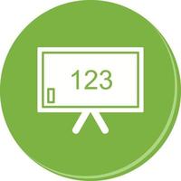 Unique Classroom Board Vector Icon
