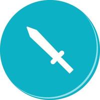 Unique Sword Vector Icon