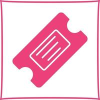 Ticket Vector Icon