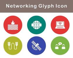 Networking Vector Icon Set