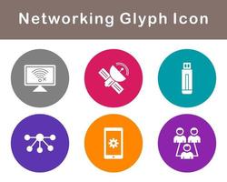 Networking Vector Icon Set