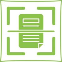 Scan Vector Icon
