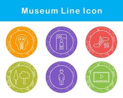 Museum Vector Icon Set