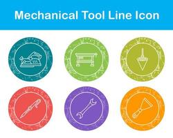 Mechanical Tool Vector Icon Set