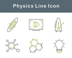 Physics Vector Icon Set