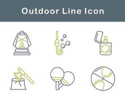 Outdoor Vector Icon Set