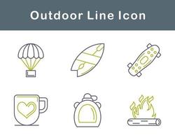 Outdoor Vector Icon Set