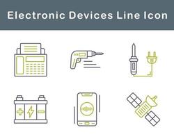 electrónico dispositivos vector icono conjunto