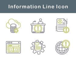 Information Vector Icon Set