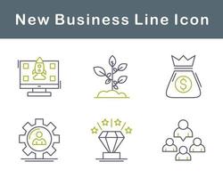 New Business Vector Icon Set