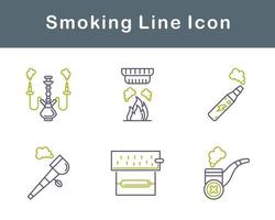 Smoking Vector Icon Set