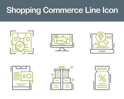 Shopping Commerce Vector Icon Set