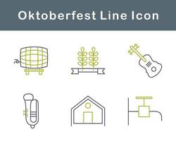 Oktoberfest Vector Icon Set