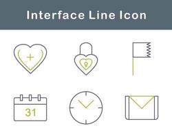 Interface Vector Icon Set