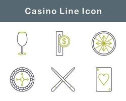 Casino Vector Icon Set