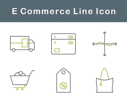 E Commerce Vector Icon Set