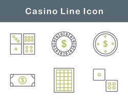 Casino Vector Icon Set