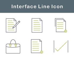 Interface Vector Icon Set