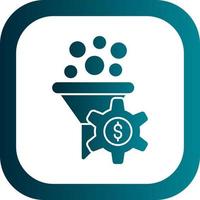Conversion Rate Optimization Vector Icon Design