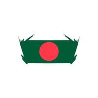 Bangladesh bandera diseño ilustración, icono bandera diseño con elegante concepto vector