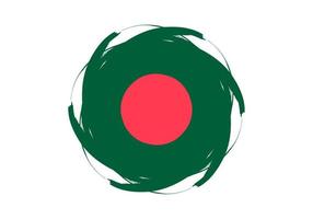 Bangladesh flag design illustration, icon flag design with elegant concept vector