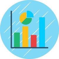 Market Forecast Vector Icon Design