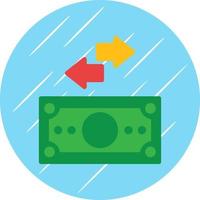 Cash Flow Vector Icon Design