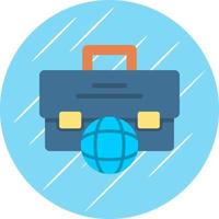 Business Travel Vector Icon Design