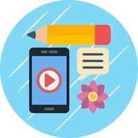Flatlay Vector Icon Design