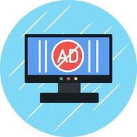 Ad Blocker Vector Icon Design