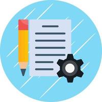 crear diseño de icono de vector de contenido