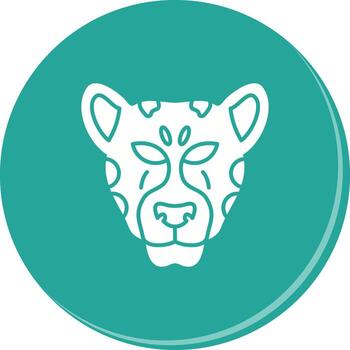 leopard Vector Icon
