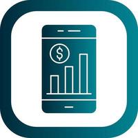 Online Investment Vector Icon Design