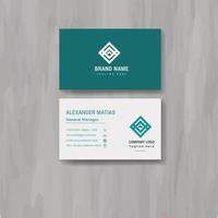 Simple Business Card Layout.corporate business card template layout.Vector illustration.Stationery design vector