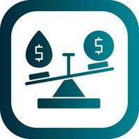 Liquidity Vector Icon Design