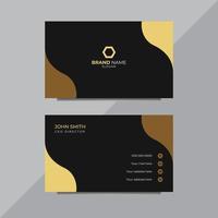 Modern Creative and Clean Business Card Template vector