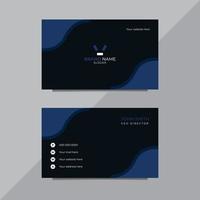 Modern Creative and Clean Business Card Template vector