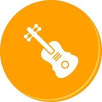 icono de vector de violín