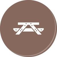 Picnic of Table Vector Icon