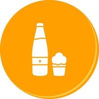 icono de vector de cerveza