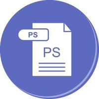 PS Vector Icon