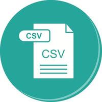 CSV Vector Icon
